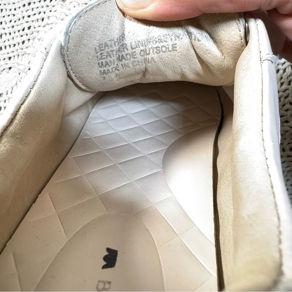 Birdies Cardinal Leather Sneakers Size 7 - Picture 6 of 8